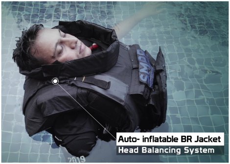 Marine Ballistic VestAuto-inflates on contact with water keeping wearer afloat for 72 hours Know More