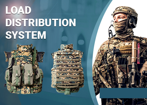 Ballistic Vests integrated with Load Distribution SystemTo remove the vest in a flash with a single hand operation Know More
