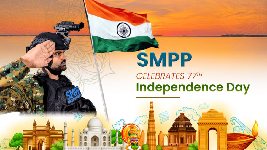SMPP’s Jubilant Salute to India’s 77 Years of Freedom.